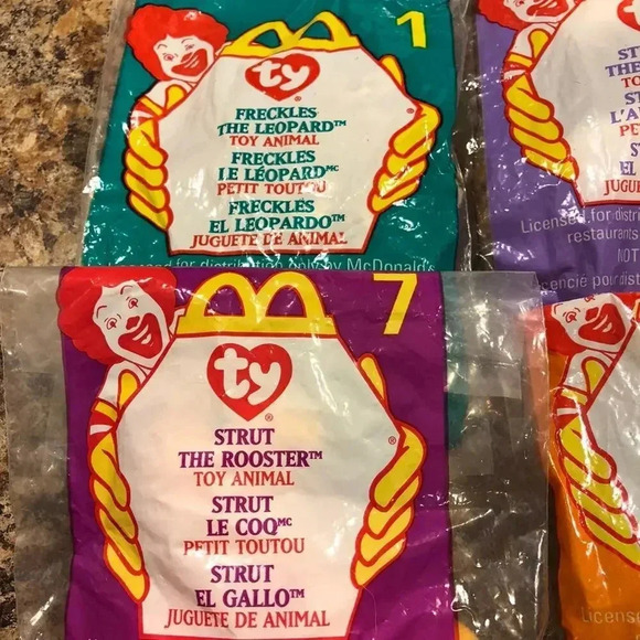 New Vintage McDonalds Toys Ty Beanie Babies 1999 - Picture 2 of 6
